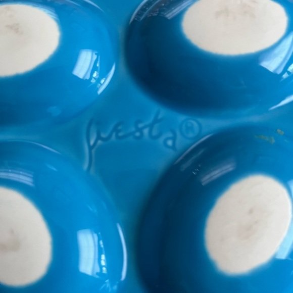 Fiesta Peacock Egg Platter - Peacock - Picture 2 of 2